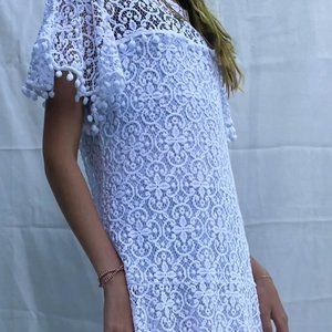 PILYQ,Womens/ White beach Dress/Size xs/s